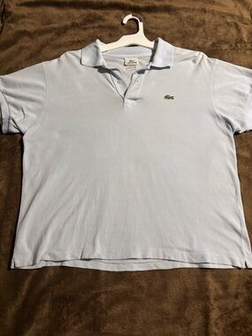 Lacoste Light Blue Classic Fit L.12.12 Pique Polo